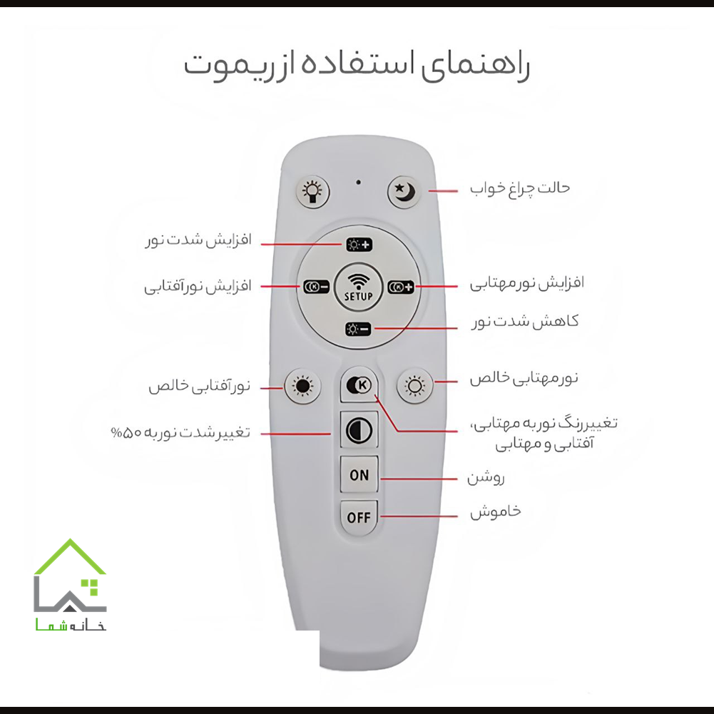 لوستر گل اس ام دی